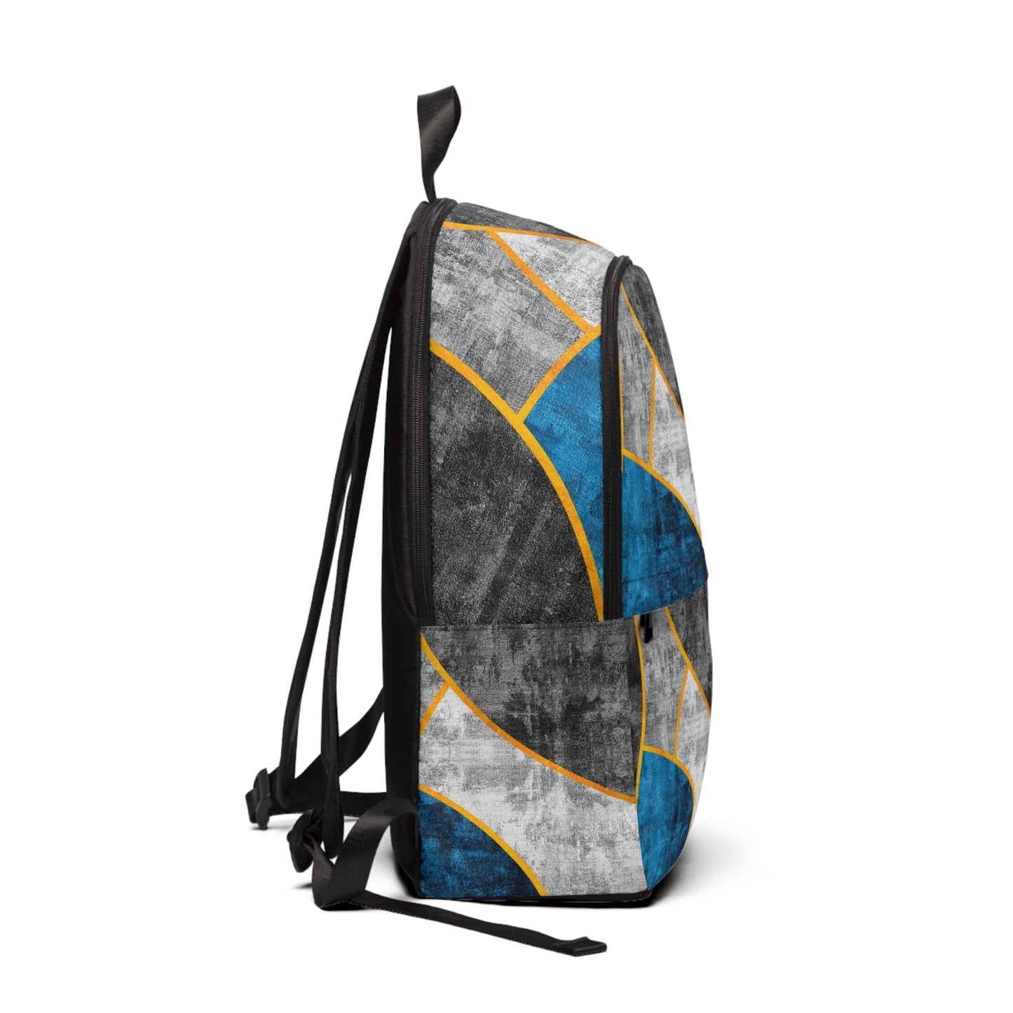Fashion Backpack Waterproof Blue Grey Design