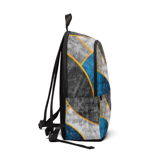 Fashion Backpack Waterproof Blue Grey Design