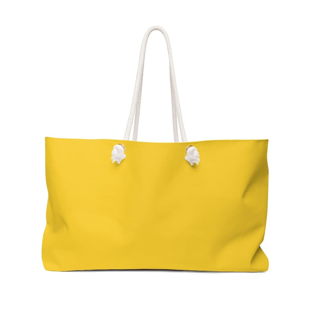 Weekender Tote Bag - Golden Yellow